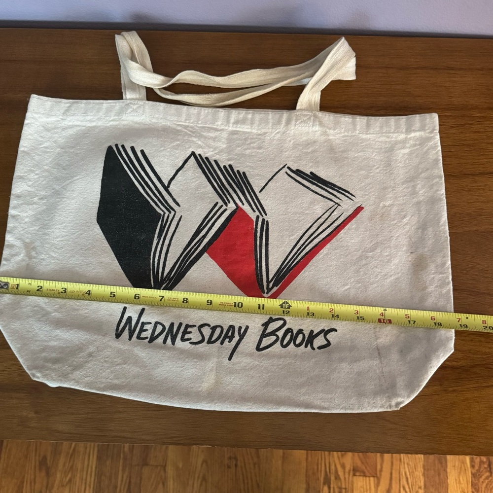 One (1) Wednesday Books Tote